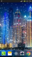 Dubai Night Live Wallpaper PRO screenshot 1