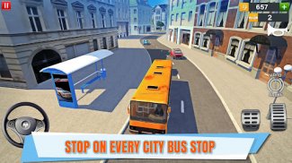 Симулятор вождения автобуса 3D screenshot 0
