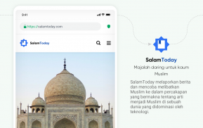 SalamWeb Browser: App for Muslim Internet screenshot 8