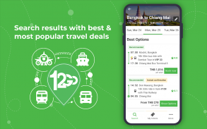 12Go Train, Bus, Ferry, Flight screenshot 13