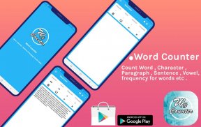 Word Counter Notes - Count Word-Sentence-Paragraph screenshot 0