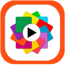 PicsVideo Photo Slideshow Maker Free Add Music Icon