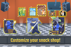 My Cine Treats Shop: Food Game screenshot 1