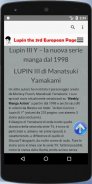 LEPapp - Lupin the 3rd Europan Page website screenshot 3