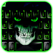 الكيبورد Green Horror Devil screenshot 2