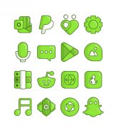 Lime - icon pack screenshot 2