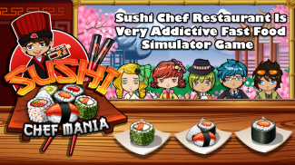 chef de sushi mania screenshot 1