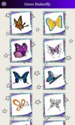 Cómo dibujar mariposas screenshot 0