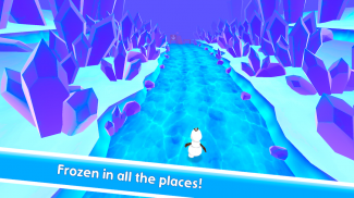 Snowman Rush: Frozen run screenshot 7