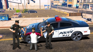 Police Car Patrol Chase Sim 3D screenshot 0