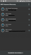 WiFi Password Recovery screenshot 1