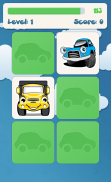 السيارات لعبة الذاكرة للأطفال screenshot 5