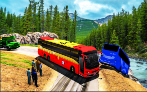 coach bus driving game offline screenshot 1