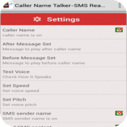 Caller Name Talker &SMS Reader screenshot 4