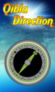 Direction Qibla compass avec GPS screenshot 0