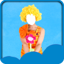 Funny Girl Photo Editor Icon