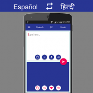 Spanish Hindi Translator screenshot 0