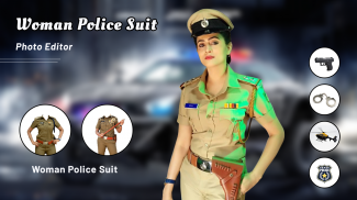 Women Police Photo Suit Editor screenshot 4