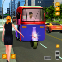 Tuk Tuk Auto Rickshaw Driving