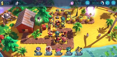 Defenchick TD - Chicken Tower Defence screenshot 1