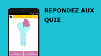 Carte Jeu Puzzle 2020 - Bénin - Départements screenshot 3
