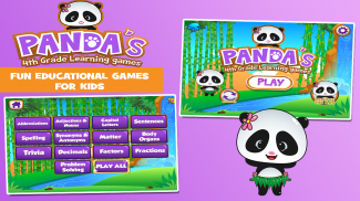 Panda 4th Grade Learning Games screenshot 4