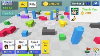 Tiny Delivery Idle screenshot 0