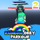 Rainbow Obby Parkour 2