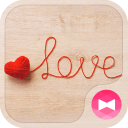 Cute Wallpaper Yarn Love Theme Icon