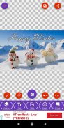Happy Winter Wishes: Greetings, Photo Frames, GIF screenshot 3