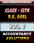 Account Class-12 Solutions (D K Goel) Vol-1 screenshot 0