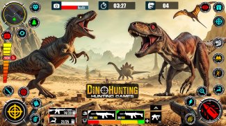 Wild Dino Hunting Gun Games screenshot 11