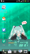 Miku 2D Anime LiveWallpaper screenshot 4