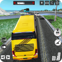 ônibus simulador ônibus colina dirigindo jogo Icon