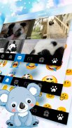 Cartoon Koala Teclado screenshot 2