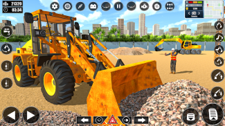 Backhoe Construction JCB Game screenshot 2