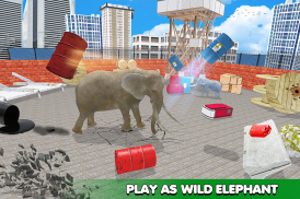 Elephant Simulator: Wild Animal Family Games screenshot 12