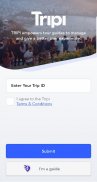 Tripi Internet less group communication travel app screenshot 0