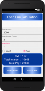 Loan Emi Calculator screenshot 1