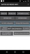 DATOS DE REDES WIFI screenshot 0