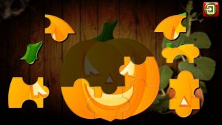 Puzzles de crianças Halloween screenshot 1