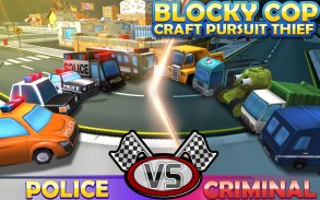 Blocky Cop Craft Pursuit Thief screenshot 4