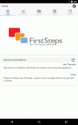 FirstSteps Parent Link screenshot 1