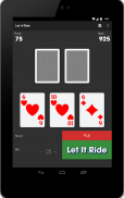 Let It Ride - A Fun and Easy Poker Style Card Game screenshot 7