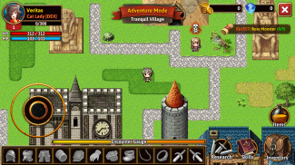 ダークサガRPGゲーム。ドットファンタジーローグライクPro screenshot 0