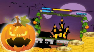 Spooky Halloween slot machine screenshot 2