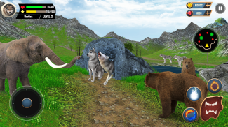 Wild Wolf Simulator Games 3d screenshot 5