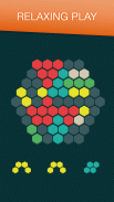 Hex FRVR - Kéo khối trong trò chơi hình lục giác screenshot 0