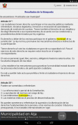 Constitución Política del Perú screenshot 8