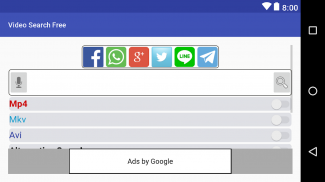 Video Search Free screenshot 1